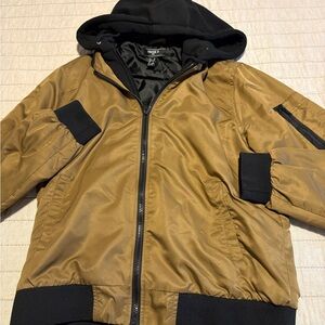 Forever 21 Multi-layer lightweight bomber jacket